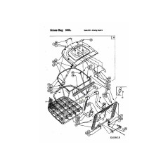 TORNILLO HEXAGONAL M6x25 DIN 933-8.8 710-1399 ORIGINAL MTD