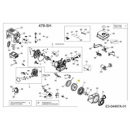 VOLANT MOTEUR 751-12090 ORIGINAL MTD | NewgardenParts.com