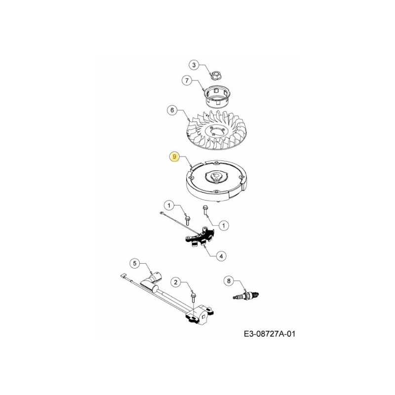 FLYWHEEL 751-15736 ORIGINAL MTD