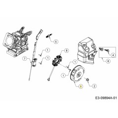 VOLANO 751-15540 ORIGINALE MTD | NewgardenParts.com