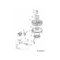 FLY WHEEL 751-14890 ORIGINAL MTD