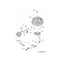 Schwungrad 751-15725 Original MTD