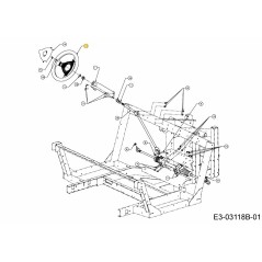 VOLANT 3 BRANCHES 731-04514 ORIGINAL MTD | NewgardenParts.com