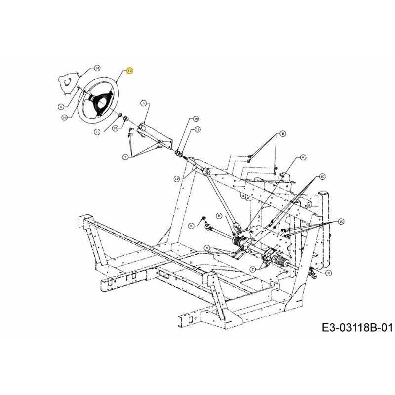 3-Speichen-Lenkrad 731-04514 Original MTD 3-Speichen-Lenkrad 731-04514 Original MTD