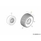 FELGEKOMPL. 20X10-8 634-07244637 ORIGINAL MTD FELGEKOMPL. 20X10-8 634-07244637 ORIGINAL MTD