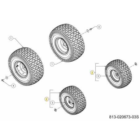 WHEEL CPL. 15X6X6 GRAY 634-05178A-S ORIGINAL MTD | NewgardenParts.com