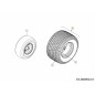 WHEEL CPL. 20X12-10 634-05944 ORIGINAL MTD WHEEL CPL. 20X12-10 634-05944 ORIGINAL MTD
