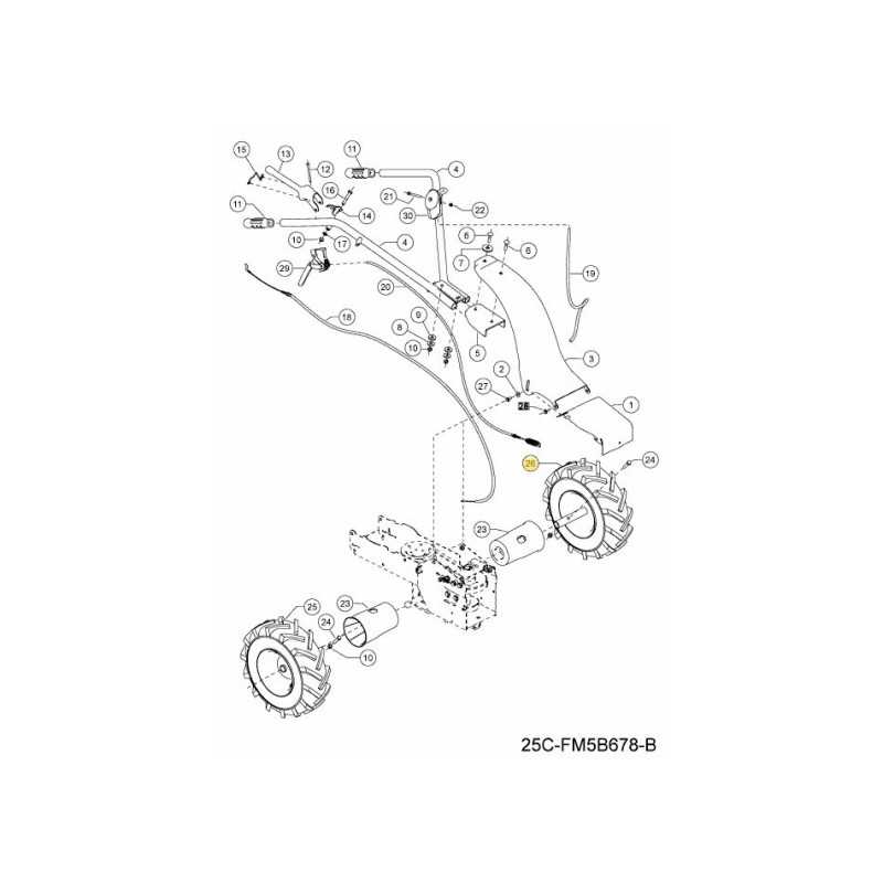 WHEEL CPL. LEFT 092.61.471 ORIGINAL MTD WHEEL CPL. LEFT 092.61.471 ORIGINAL MTD
