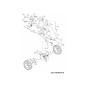 WHEEL CPL. LEFT 092.61.471 ORIGINAL MTD WHEEL CPL. LEFT 092.61.471 ORIGINAL MTD