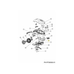 GRUPPO RUOTA RR. 622-00719 ORIGINALE MTD
