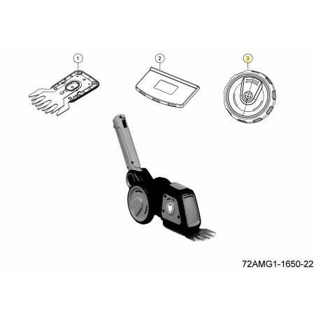 WHEEL WITH COVER 753-11271 ORIGINAL MTD | NewgardenParts.com