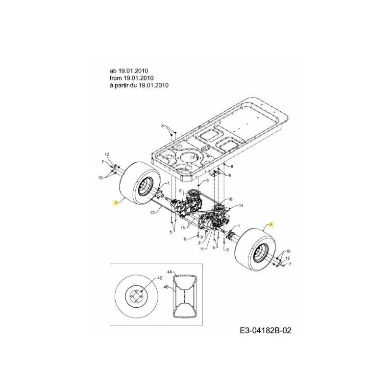 WHL COMPL 18X9.5-8 634-04128 ORIGINALE MTD