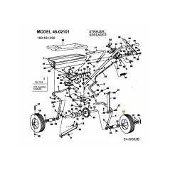 WHEEL ASSY AF-44456 ORIGINAL MTD | NewgardenParts.com