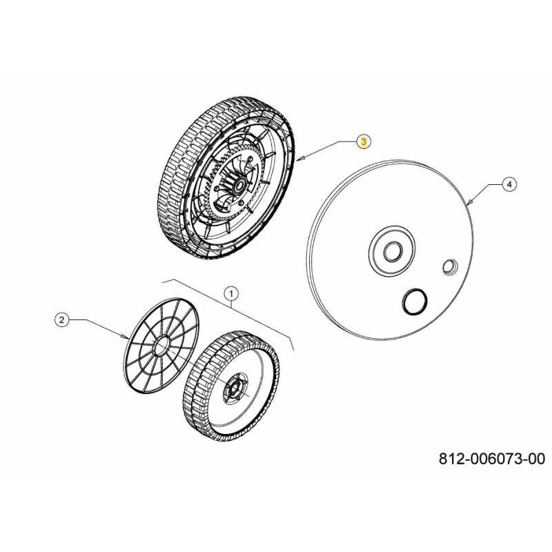 ASM. DE RUEDA:11":DR:BB 634-05910 ORIGINAL MTD