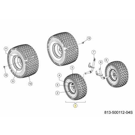 WHL ASM:COMPL:15x6.0x6:SQ SHL 634-04406637 ORIGINAL MTD | NewgardenParts.com