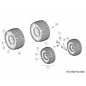 WHL ASM COMPL 15x6.0x6 SQ SHL 634-04406637 ORIGINALE MTD WHL ASM COMPL 15x6.0x6 SQ SHL 634-04406637 ORIGINALE MTD