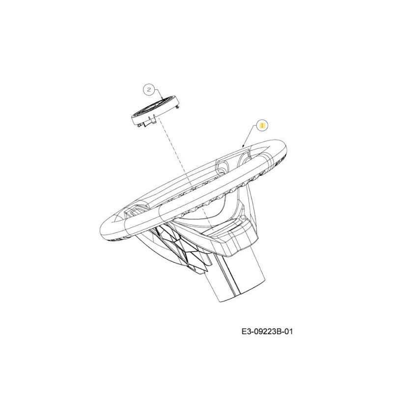 RUEDA:ASM:STRG:3 RADIOS SOFTGRIP 631-05102A ORIGINAL MTD