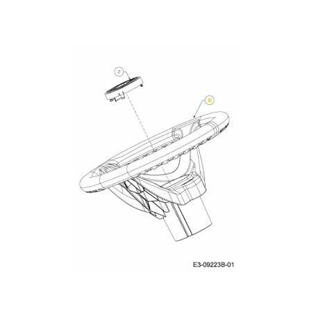 WHL:ASM:STRG:3 SPOKE SOFTGRIP 631-05102A ORIGINAL MTD | NewgardenParts.com