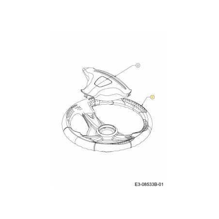 WHL:ASM:STRG:3 SPOKE SOFTGRIP 631-04008B ORIGINAL MTD | NewgardenParts.com