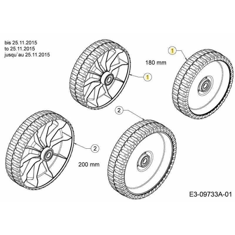 WHL:COMP:180mm:IDLE:BB:1C 634-05151 ORIGINAL MTD