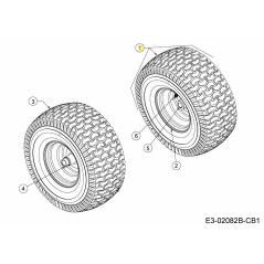 RUEDA:COMPL:13.0x5.0x6.0:PLAS 634-04101-CB ORIGINAL MTD