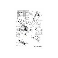 WHL:COMPL:130mm 734-04201 ORIGINAL MTD