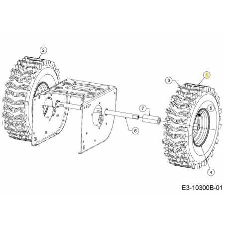 WHL:COMPL:15x5x6 X-TRAC LH 634-04147ACB ORIGINAL MTD | NewgardenParts.com