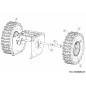 WHL COMPL 15x5x6 X-TRAC LH 634-04147ACB ORIGINALE MTD