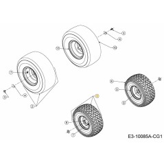 WHL:COMPL:15x6x6:SQ SH PLST 634-05178-CG ORIGINAL MTD