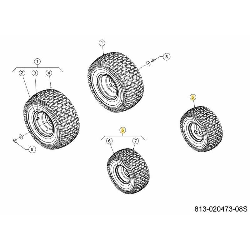 WHL COMPL 15x6x6 SQ SH PLST 634-05149A-S ORIGINALE MTD