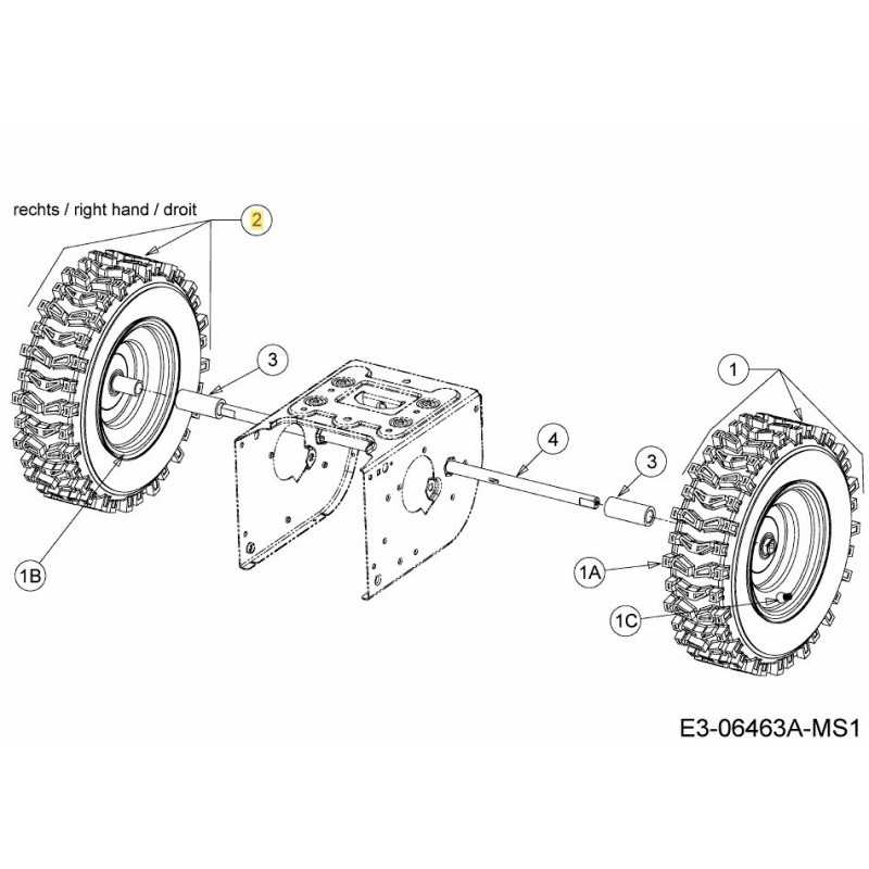 RUEDA: COMPLETA: 16x4.8x8 DERECHA X-TRAC 634-04146717 ORIGINAL MTD