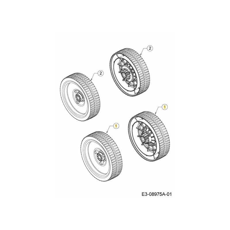 WHL:COMPL:200MM:RWD BAR SLV 734-04198 ORIGINAL MTD