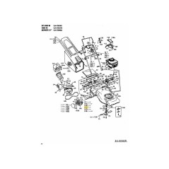 WHL COMPL 8x2 SWAV GRIGIO PL 734-1826 ORIGINALE MTD | NewgardenParts.com