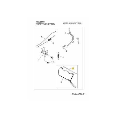 ARBRE DE PARE-VENT 751-11610 ORIGINAL MTD | NewgardenParts.com