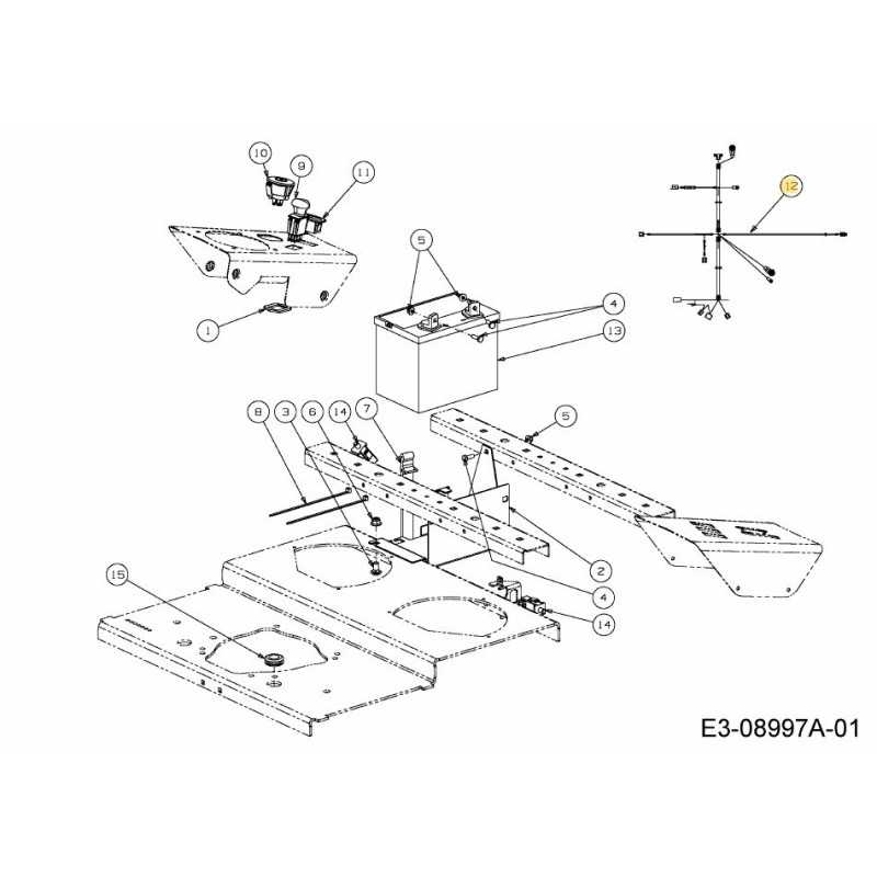CABLAGGIO ELETTRICO 725-06162 ORIGINALE MTD