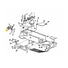 WIRE:THROT:39.0 LG 746-0630A ORIGINAL MTD | NewgardenParts.com