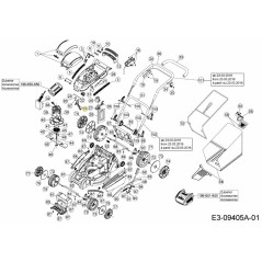 CABLAGGIO ELETTRICO 725-07016 ORIGINALE MTD