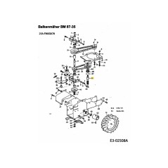ALBERO A VITE SENZA FINE CORTO 092.48.812 ORIGINALE MTD | NewgardenParts.com