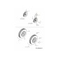 RUEDA GIRATORIA DE YUGO 687-02263-CY ORIGINAL MTD RUEDA GIRATORIA DE YUGO 687-02263-CY ORIGINAL MTD
