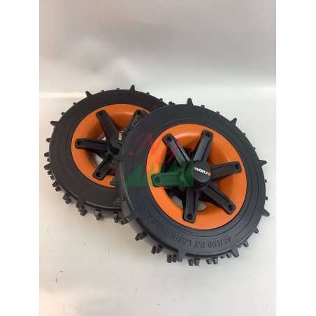 Kit rueda lastrada HIGH GRIP para robots WORX WR148 - WR147E.1 - WR155 | NewgardenParts.com