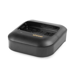 STIGA C430F 48V 3Ah Einzelakku-Ladegerät mit EU-Stecker und Schnellladefunktion