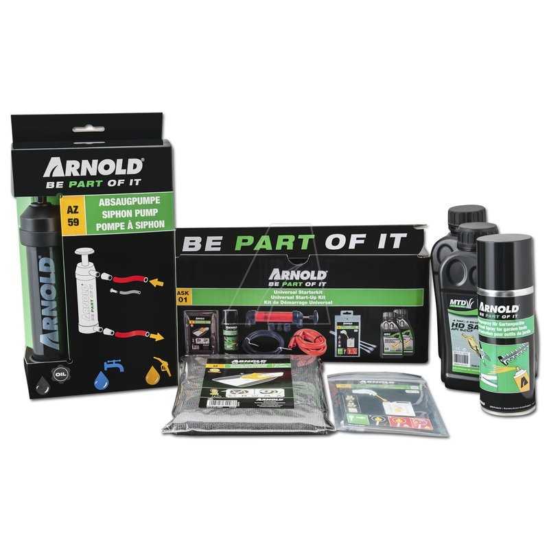 Kit de démarrage universel ARNOLD 6 pièces. Kit de démarrage universel ARNOLD 6 pièces.