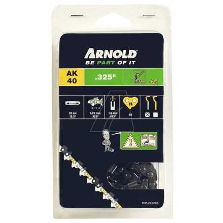 .325" Chainsaw Chain, 1.6mm, 56 Links, with Safety Link, Half Chisel | NewgardenParts.com
