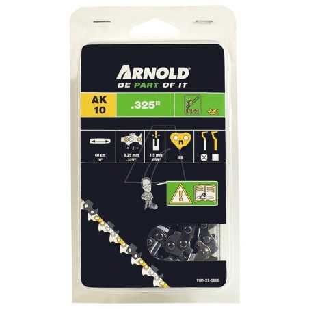 .325" Chainsaw Chain, 1.5mm, 66 Links, with Safety Link, Half Chisel | NewgardenParts.com