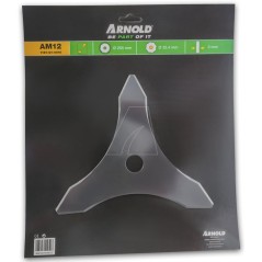 Lame de débroussailleuse de 25,5 cm pour travaux forestiers - trou de 25,4 mm