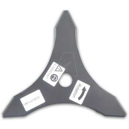 Brushcutter blade 255 mm, 3 teeth, FC Ø 25.4 mm, 3.0 mm | NewgardenParts.com