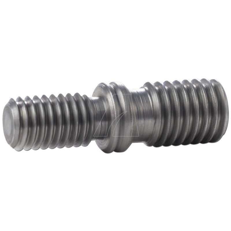Male adapter, M8x1.25 to M10x1.00 left
