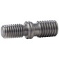 Male adapter, M8x1.25 to M10x1.00 left