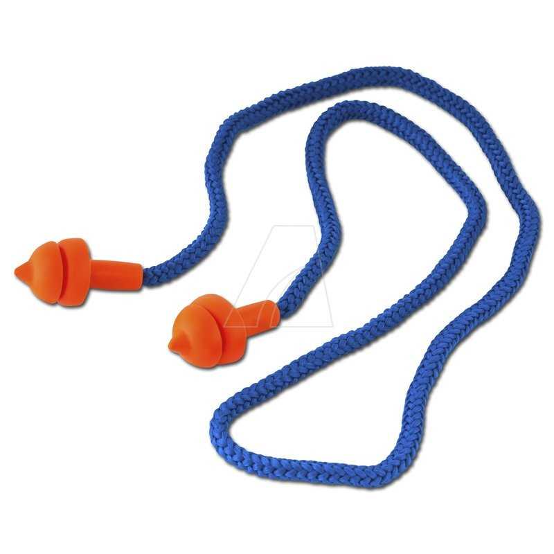 Tappi paraorecchie con corda