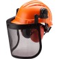 Casco forestal combinado ARNOLD AZ122, equipado con visera de malla metálica. Casco forestal combinado ARNOLD AZ122, equipado con visera de malla metálica.